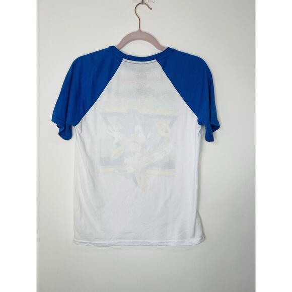 Kids Sonic Shirt Size Large Blue And Yellow - Picture 4 of 5